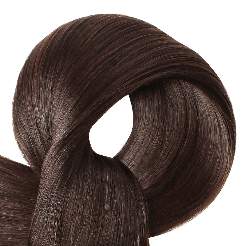 105G Dark Brown 2# Clip in Hair Extensions