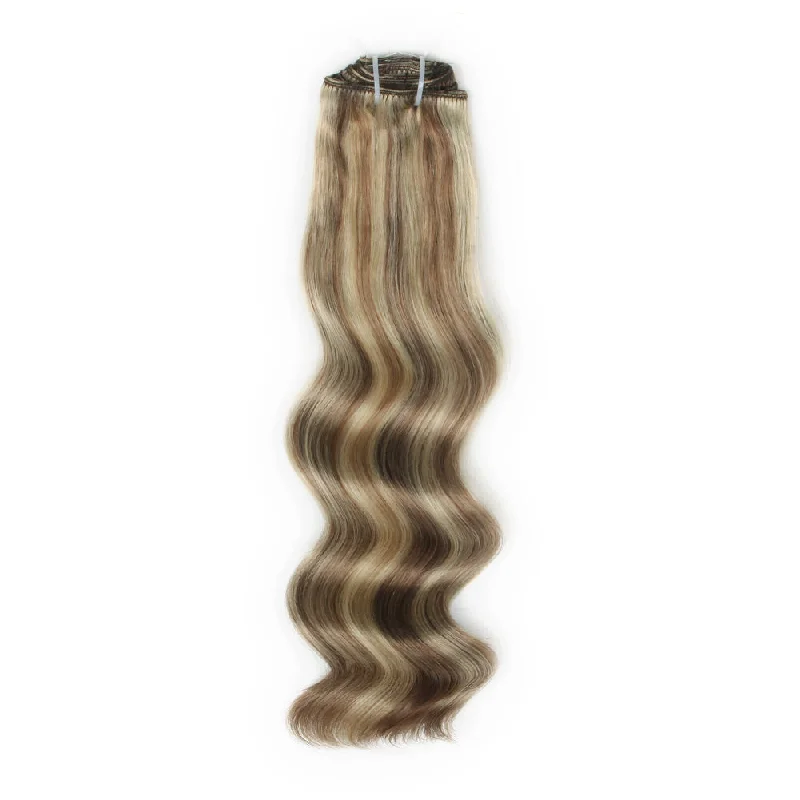 105G Highlights P8/60# Clip in Hair Extensions