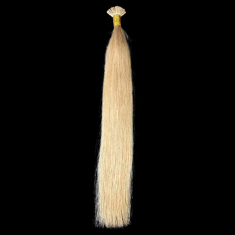 10A I-Tip Silky Straight Human Hair Extension #18