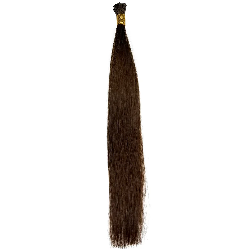 10A I-Tip Silky Straight Human Hair Extension #4