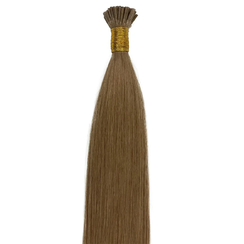 10A I-Tip Silky Straight Human Hair Extension #8