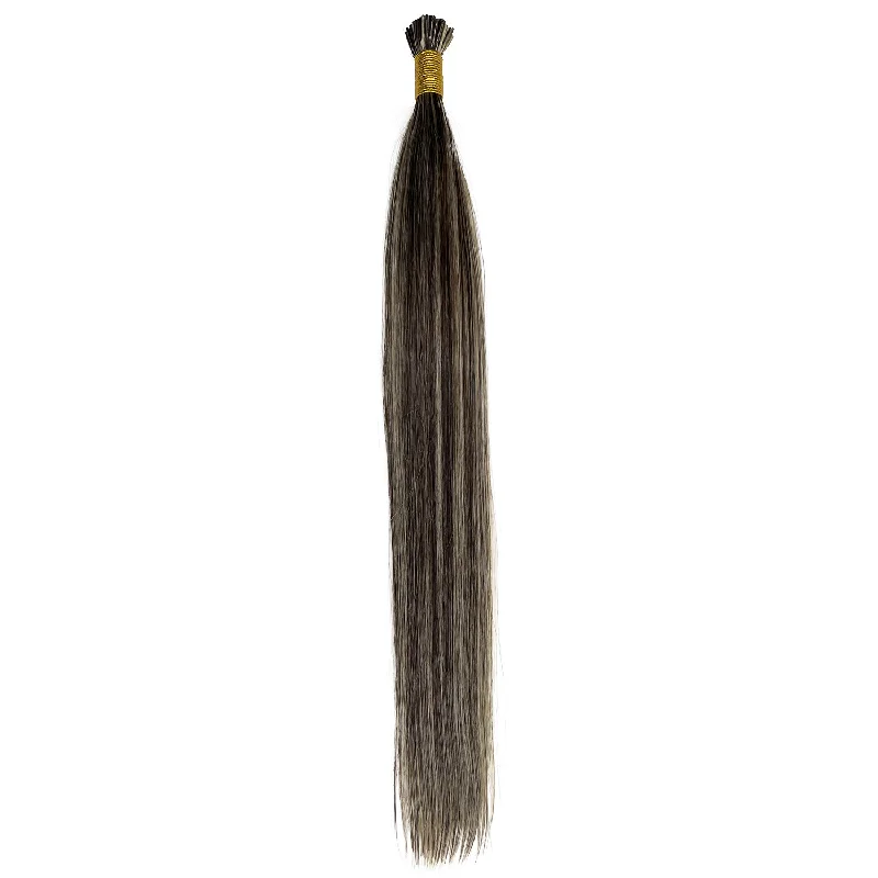 10A I-Tip Silky Straight Human Hair Extension P#2/613