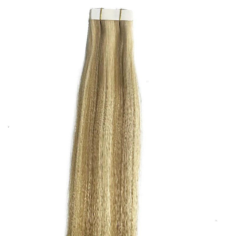 10A Straight Tape-In Human Hair Extension Color #18/22