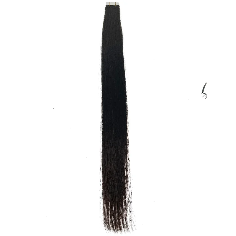 10A/8A Straight Tape-In Human Hair Extension Color #2