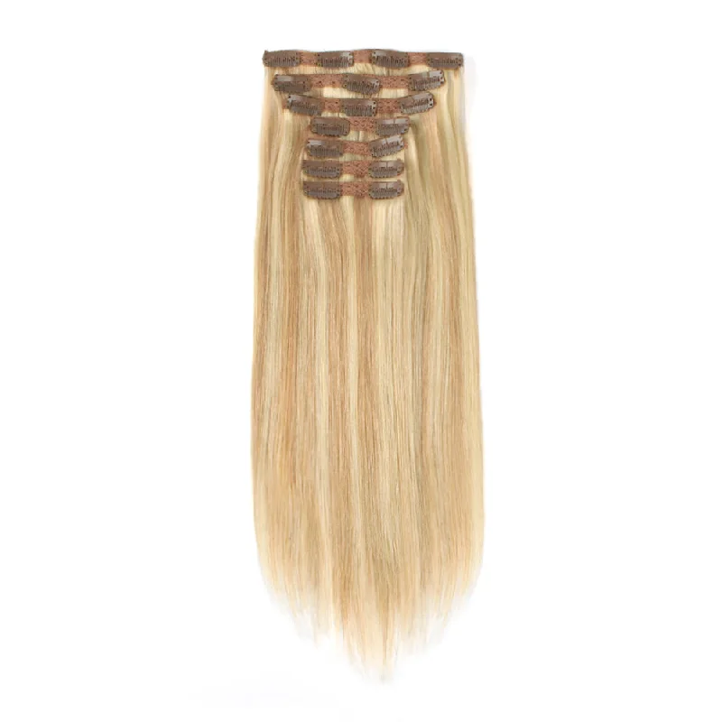 120G Highlights P12/613# Clip In Hair Extensions