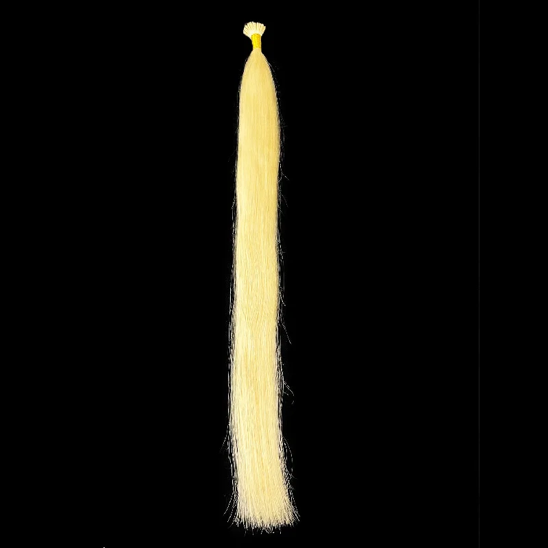 10A Malaysian I-Tip Silky Straight Human Hair Extension Color #613