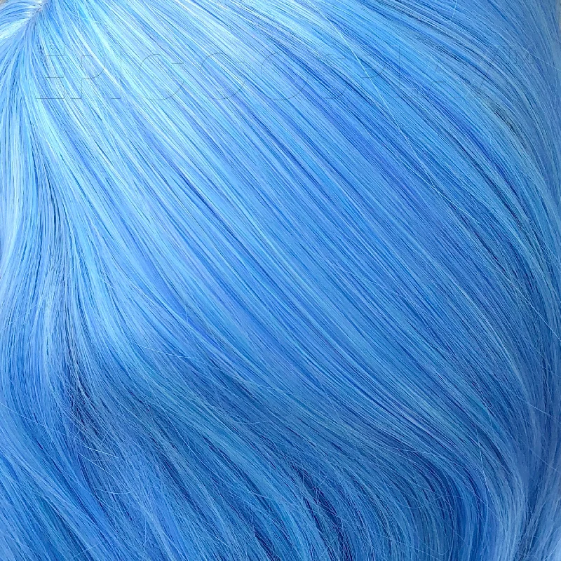 18"" Ponytail Wrap - Light Blue Mix