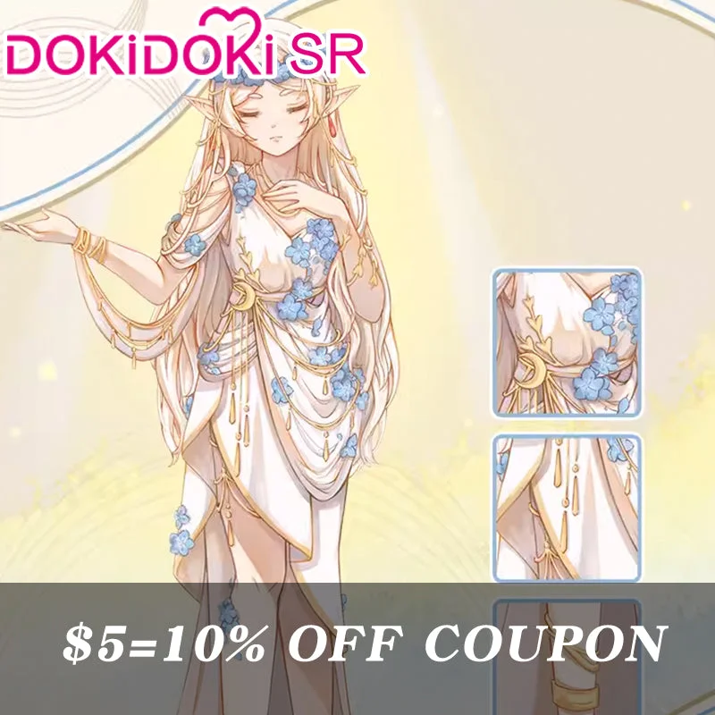 $5 Deposit =10% OFF Coupon DokiDoki-SR Anime Frieren: Beyond Journey's End Cosplay Frieren Costume Oracle Doujin Dress