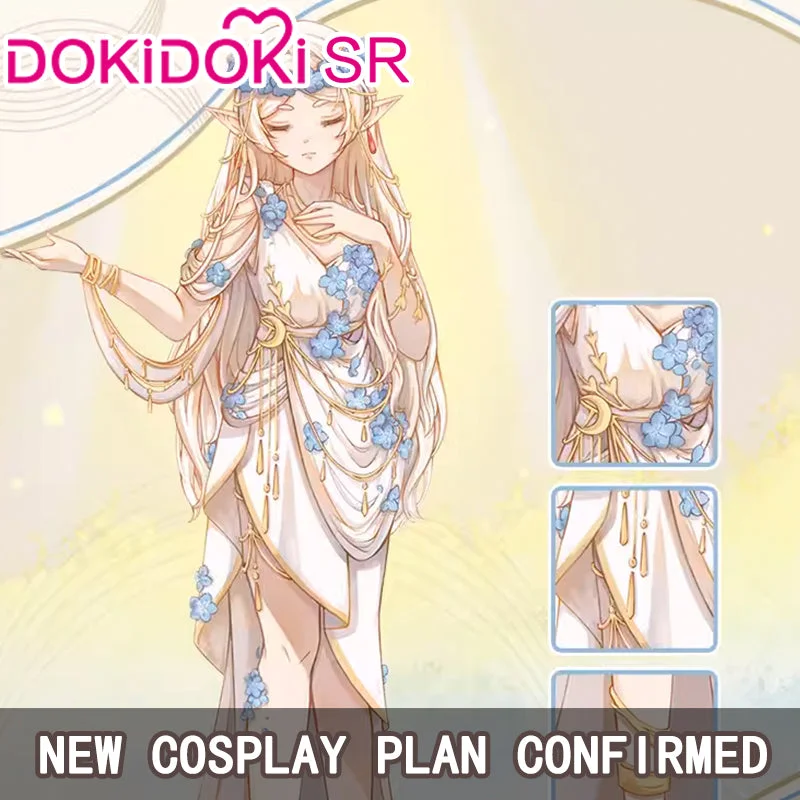 $5 Deposit =10% OFF Coupon DokiDoki-SR Anime Frieren: Beyond Journey's End Cosplay Frieren Costume Oracle Doujin Dress