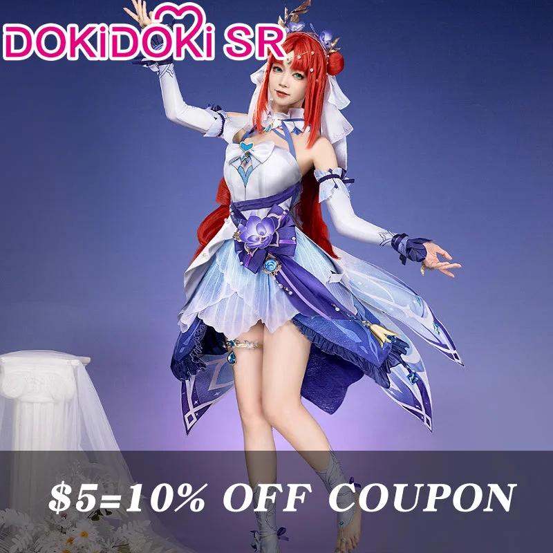 $5 Deposit =10% OFF Coupon DokiDoki-SR Game Genshin Impact Cosplay Nilou Costume Breeze of Sabaa