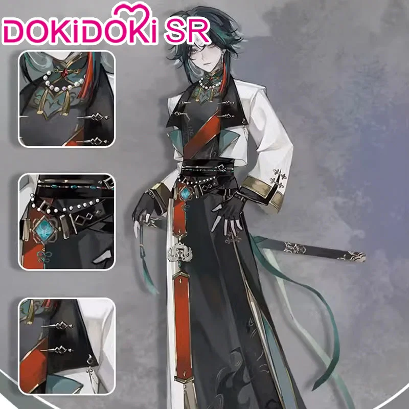 $5 Deposit =10% OFF Coupon DokiDoki-SR Game Genshin Impact Cosplay Xiao Costume Shadow Doujin