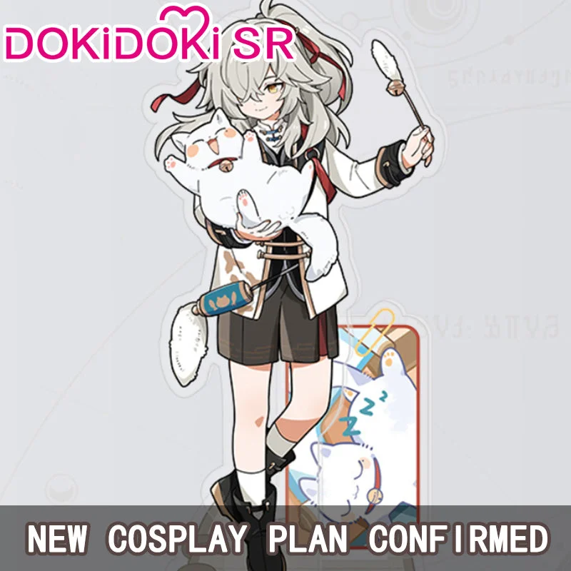 $5 Deposit =10% OFF Coupon DokiDoki-SR Game Honkai: Star Rail Cosplay Jing Yuan Cosplay Costume Little Cat Doujin Casual Wear Jingyuan