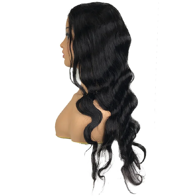 8A Malaysian Body Wave U Part Human Hair Wig