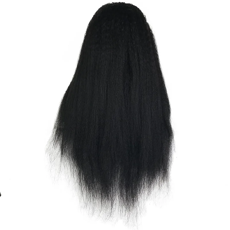 8A Malaysian Kinky Straight U Part Human Hair Wig