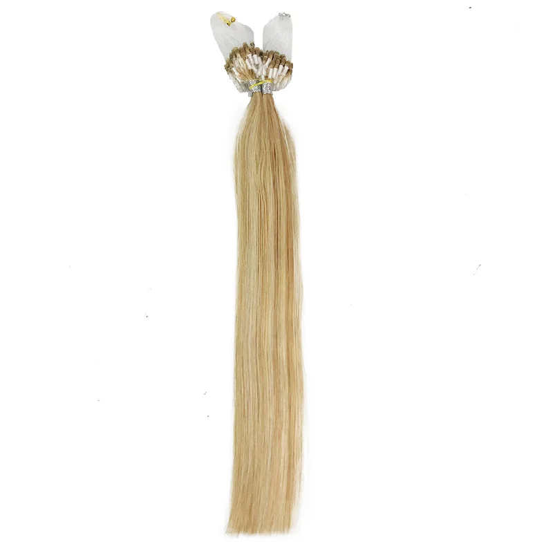 8A Micro Link Straight Human Hair Extension Color 27 /613