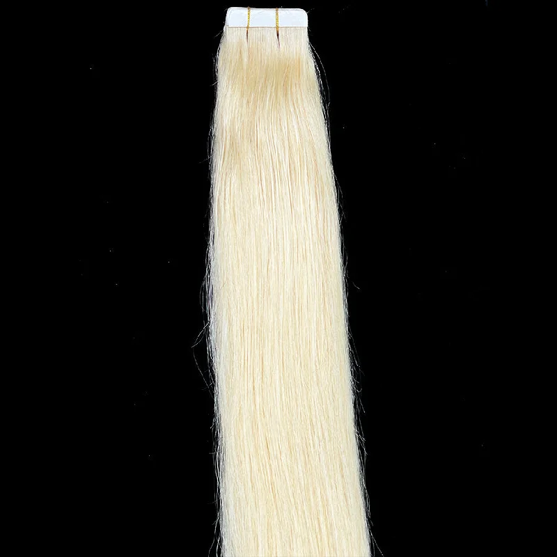 8A Straight Tape-In Human Hair Extension Color #60