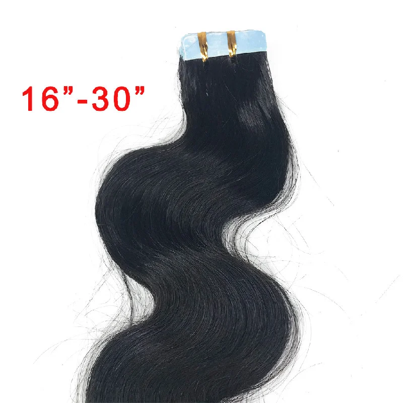 10A/8A Body Wave Tape-In Human Hair Extension Natural