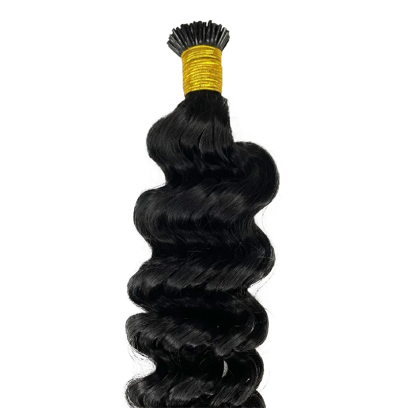 10A Malaysian Deep Wave Human Hair Extension Natural