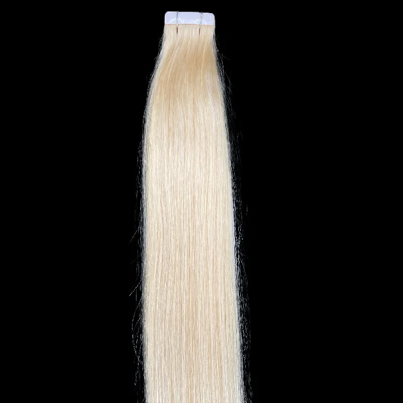 10A/8A Straight Tape-In Human Hair Extension Color 613