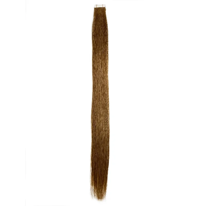 10A Straight Tape-In Human Hair Extension Color #6