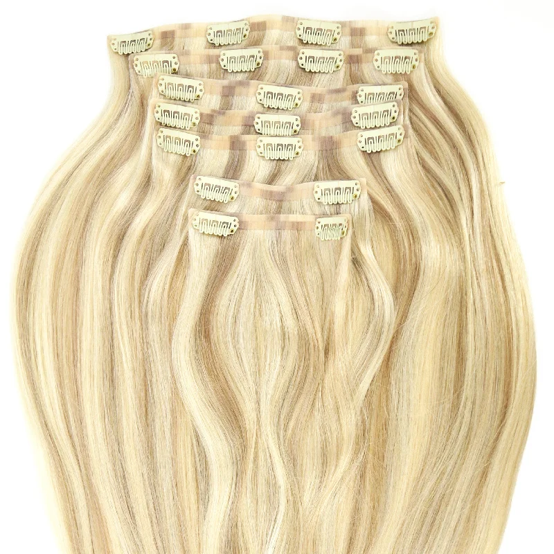 Atlantic Duo Tone Ultra Narrow Clip In Hair Extensions