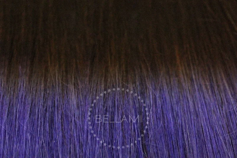 BELLAMI 160g 20"" Ombre #2/Violet Hair Extensions