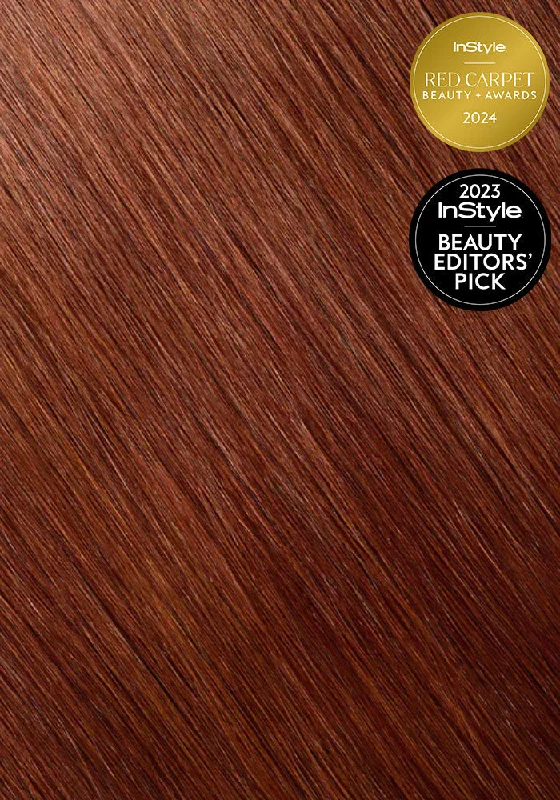 BELLAMI Silk Seam 18"" 140g Bronzed Amber Natural Hair Extensions