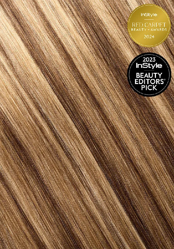 BELLAMI Silk Seam 18"" 140g Dirty Brunette Highlight Hair Extensions