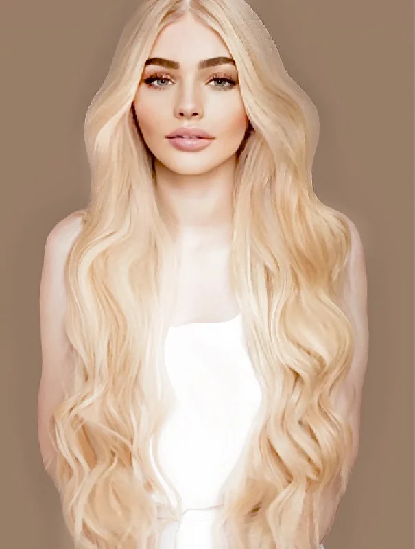 CLIP-IN EXTENSIONS Honey Blonde