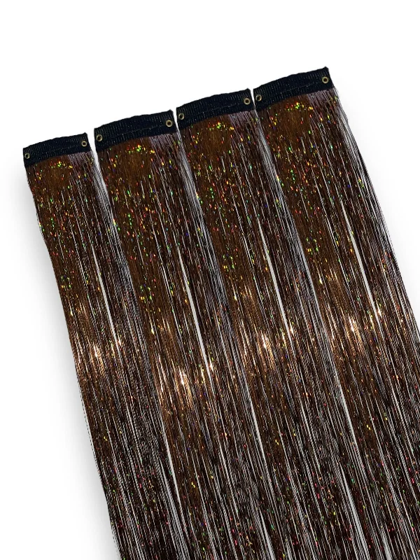 Copper - Hair Tinsel Clip-Ins