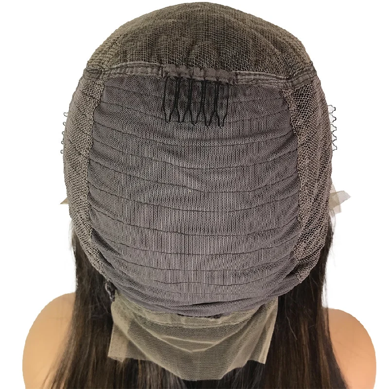 8A Straight Lace Frontal Wig  #2/6/2