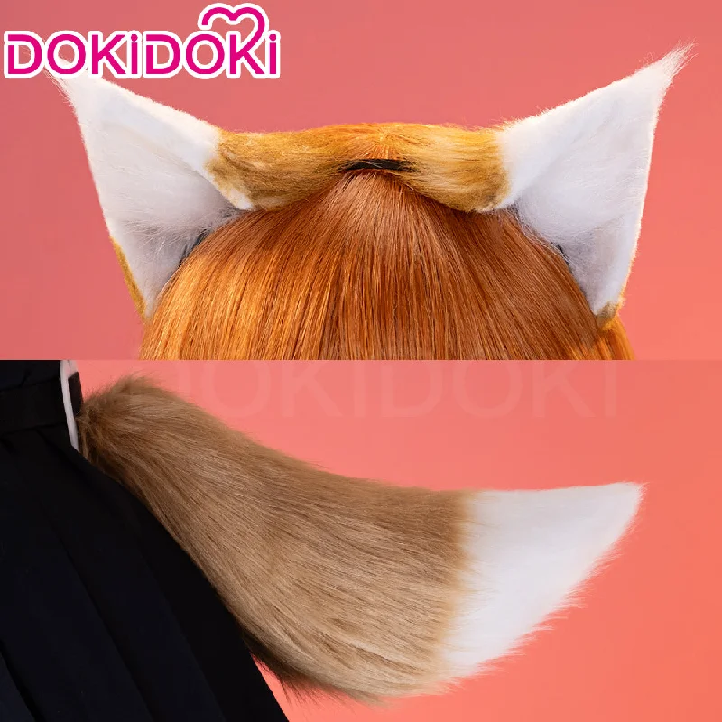 DokiDoki Anime Spice and Wolf: Merchant Meets the Wise Wolf Cosplay Holo Prop Ears Tail Furry