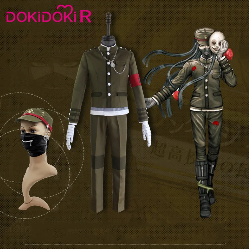 DokiDoki-R Game Danganronpa Cosplay Korekiyo Shinguji Costume Men Halloween Game Danganronpa V3: Killing Harmony Cosplay Costume