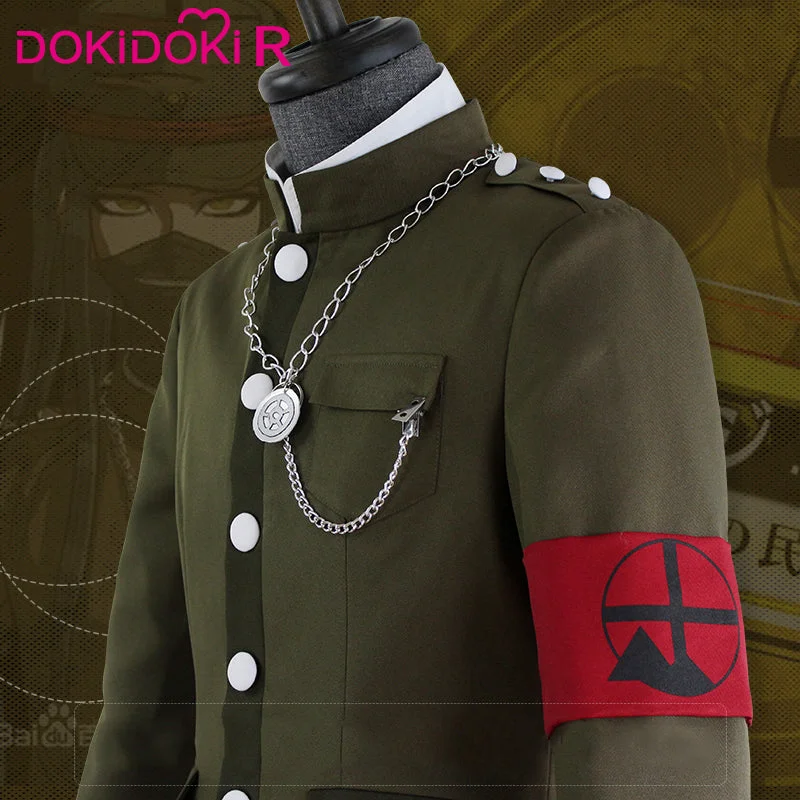 DokiDoki-R Game Danganronpa Cosplay Korekiyo Shinguji Costume Men Halloween Game Danganronpa V3: Killing Harmony Cosplay Costume