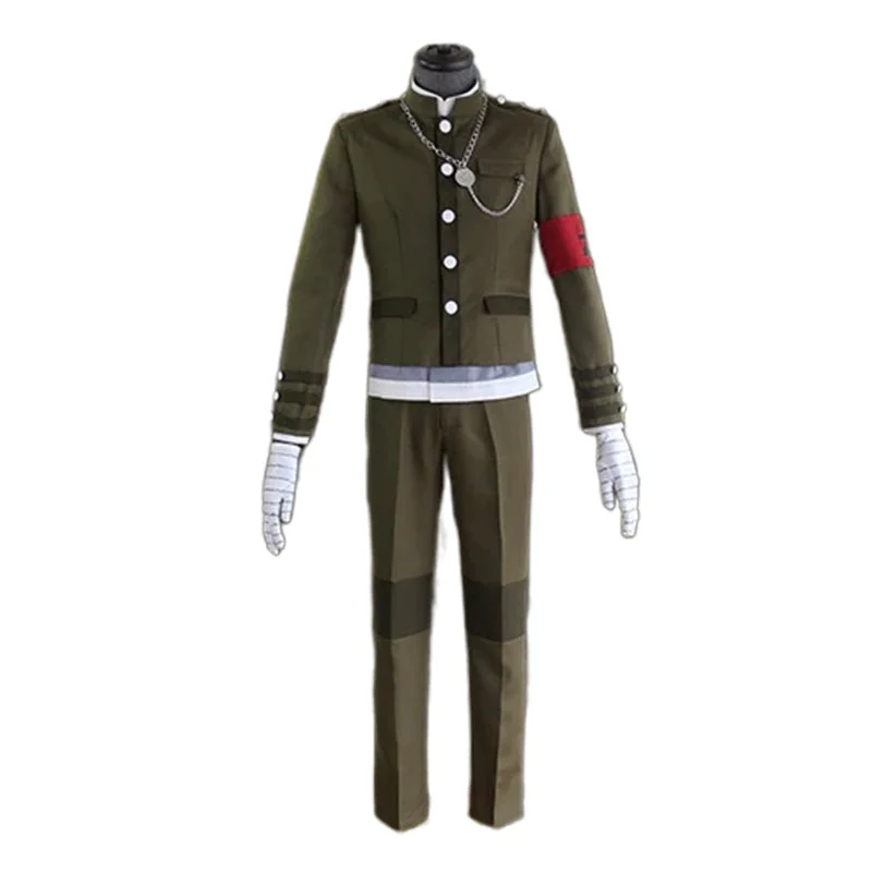 DokiDoki-R Game Danganronpa Cosplay Korekiyo Shinguji Costume Men Halloween Game Danganronpa V3: Killing Harmony Cosplay Costume