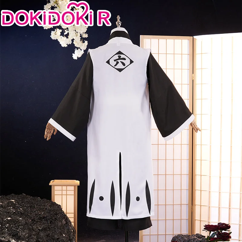 【Size S-3XL】DokiDoki-R Anime Bleach Cosplay Kuchiki Byakuya Cosplay Costume