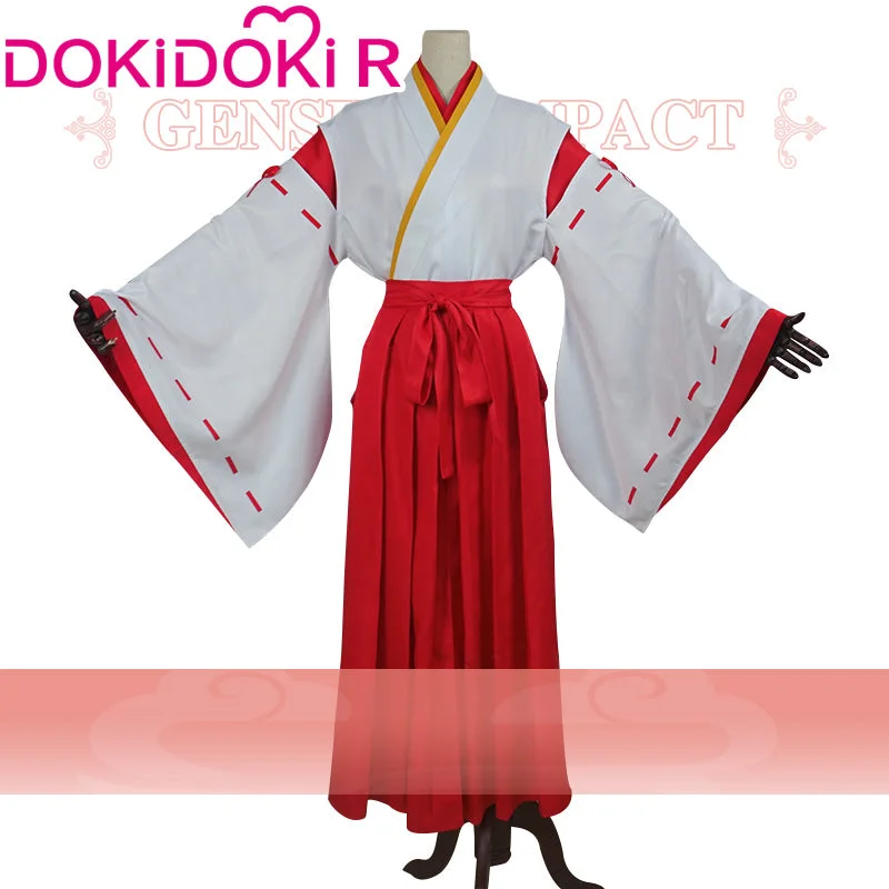 【In Stock】DokiDoki-R Game Genshin Impact Cosplay Kazari Costume