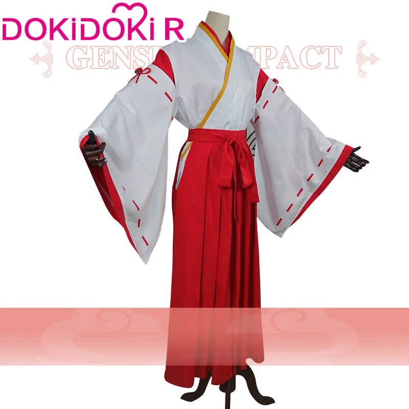 【In Stock】DokiDoki-R Game Genshin Impact Cosplay Kazari Costume