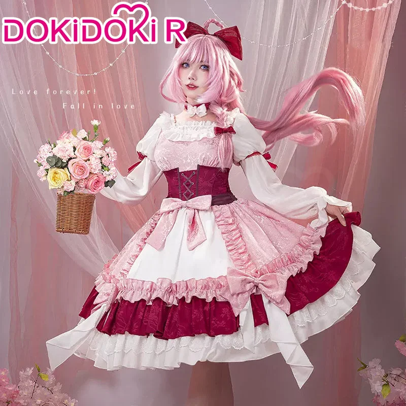 DokiDoki-R Game Honkai Impact 3rd Cosplay Elysia Costume Flowering Spring