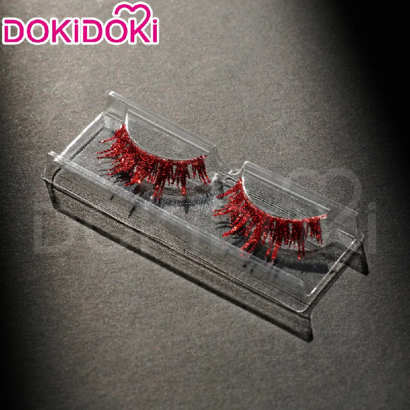 DokiDoki Anime Land of the Lustrous Cosplay Phosphophyllite / Cinnabar / Antarctic / Morganite Eyelashes Prop