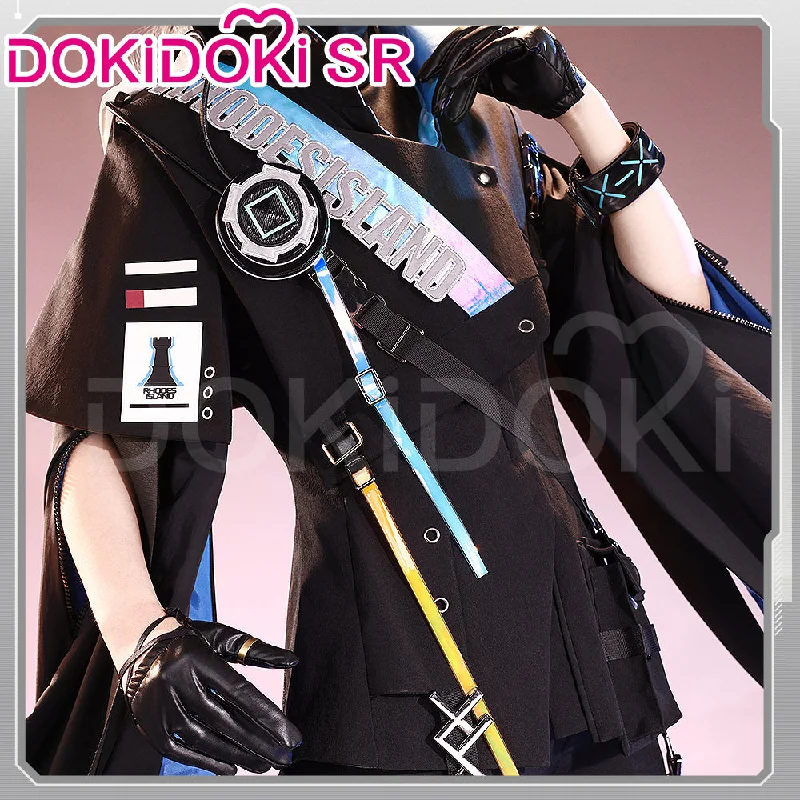 DokiDoki-SR Game Arknighs Cosplay Logos Costume 5th Anniversary