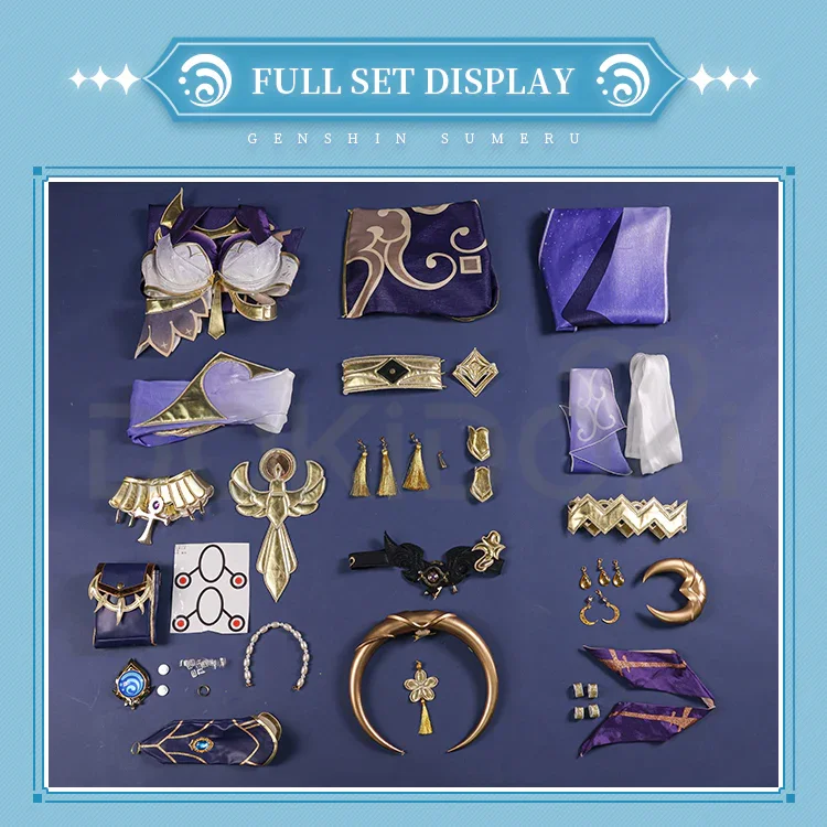 Costume With Headwear&Moon Accessory-M-Order Processing Time Refer to Description Page