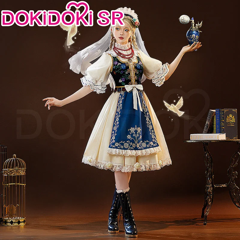 DokiDoki-SR Game Identity V Cosplay Perfumer Vera Nair Costume Judith the Dove