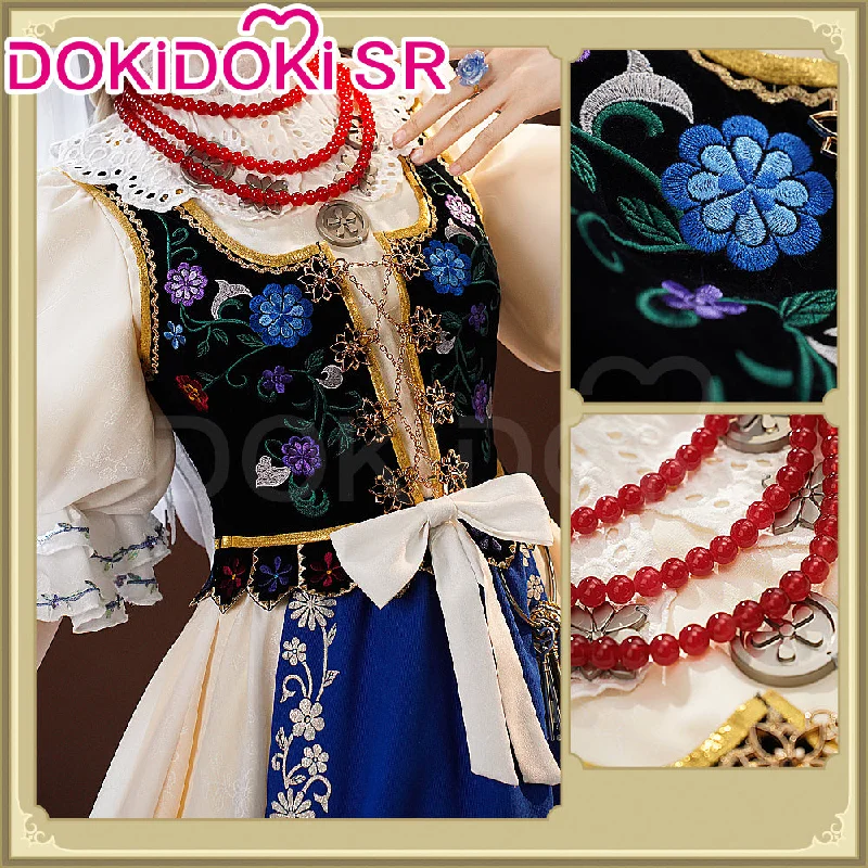 DokiDoki-SR Game Identity V Cosplay Perfumer Vera Nair Costume Judith the Dove