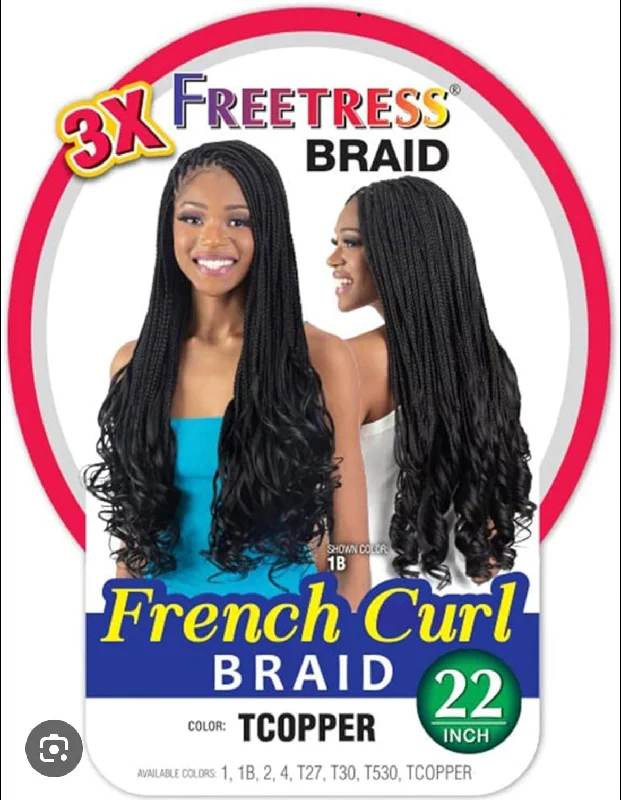 French Curl Braid Extensions