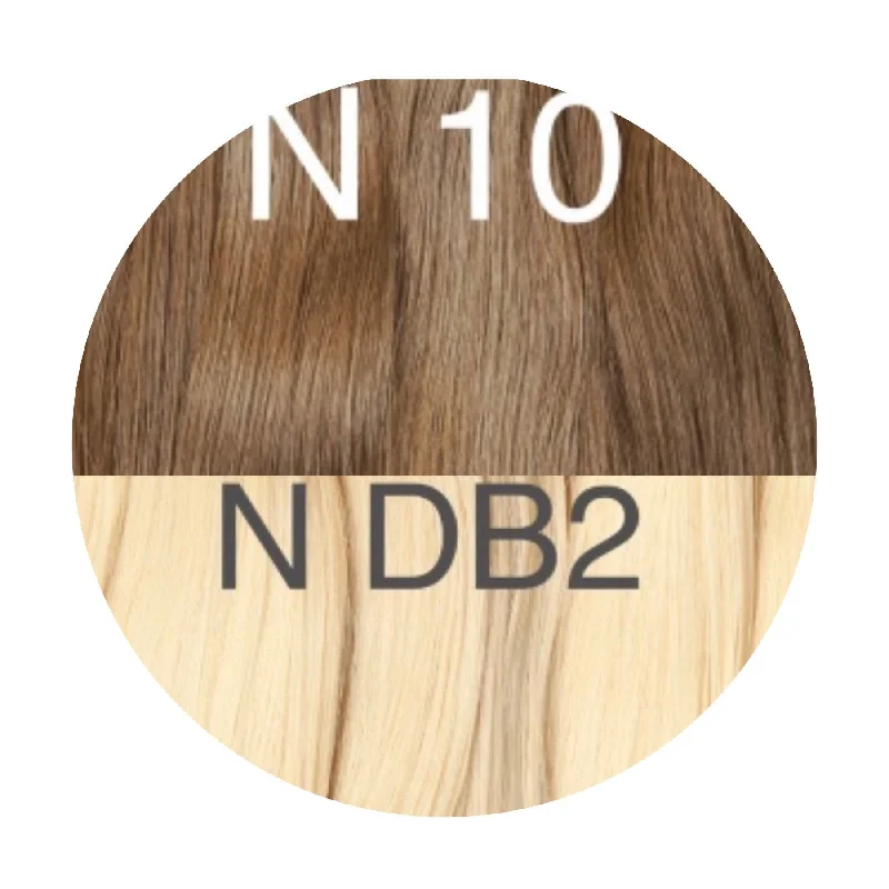 Hair Ponytail Color _10/DB2 GVA hair_One donor line