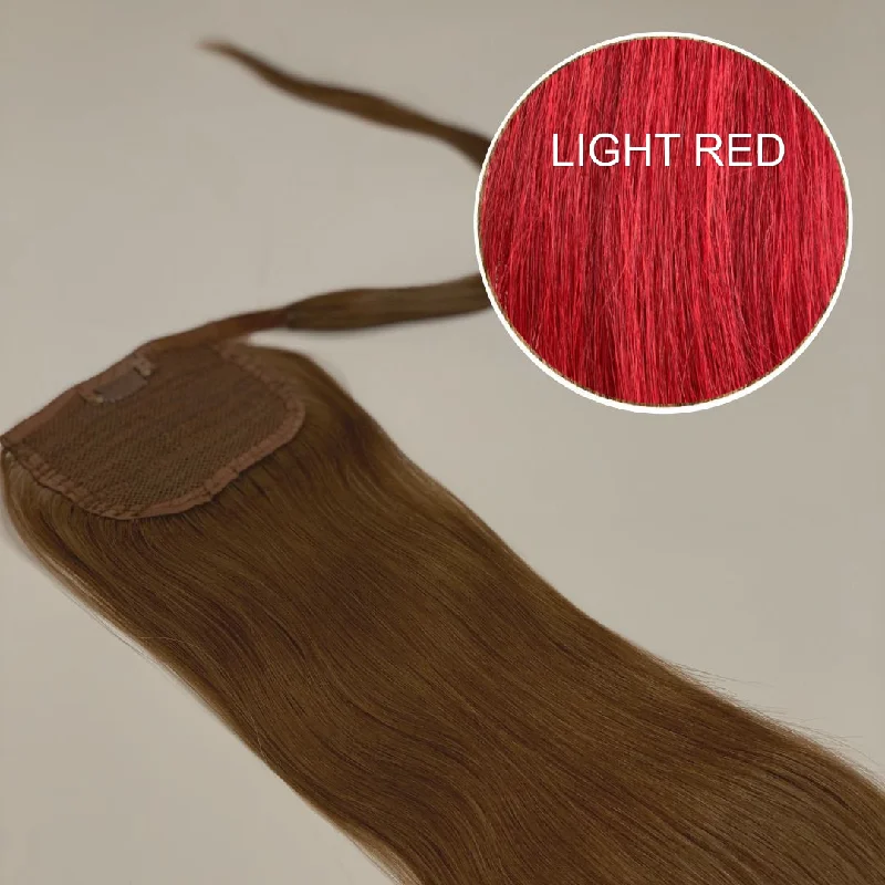 Hair Ponytail Color LIGHT RED GVA hair_Luxury line