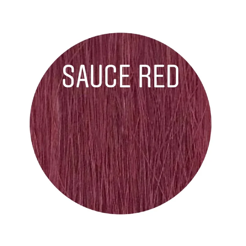 Hair Ponytail Color SAUCE RED GVA hair_One donor line