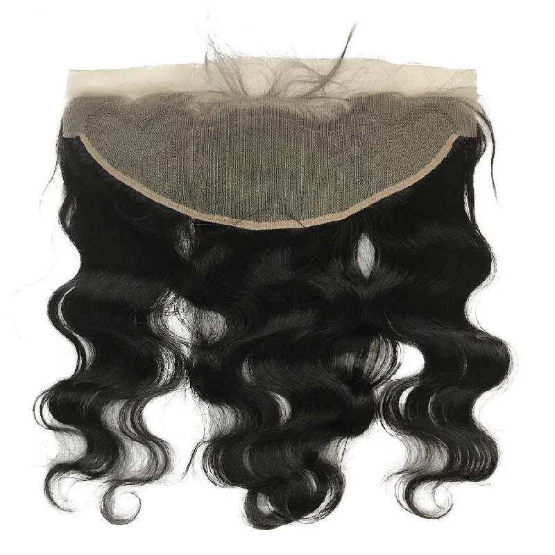 Swiss Transparent Remy 13""x4"" Body Wave Lace Frontal