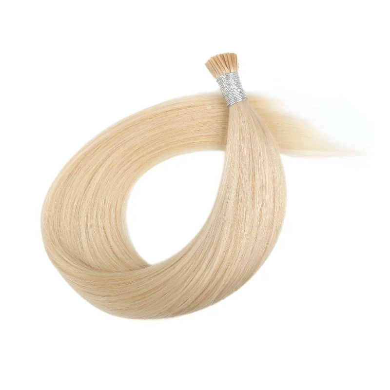 I Tip Hair Extensions #60 Platinum Ash Blonde